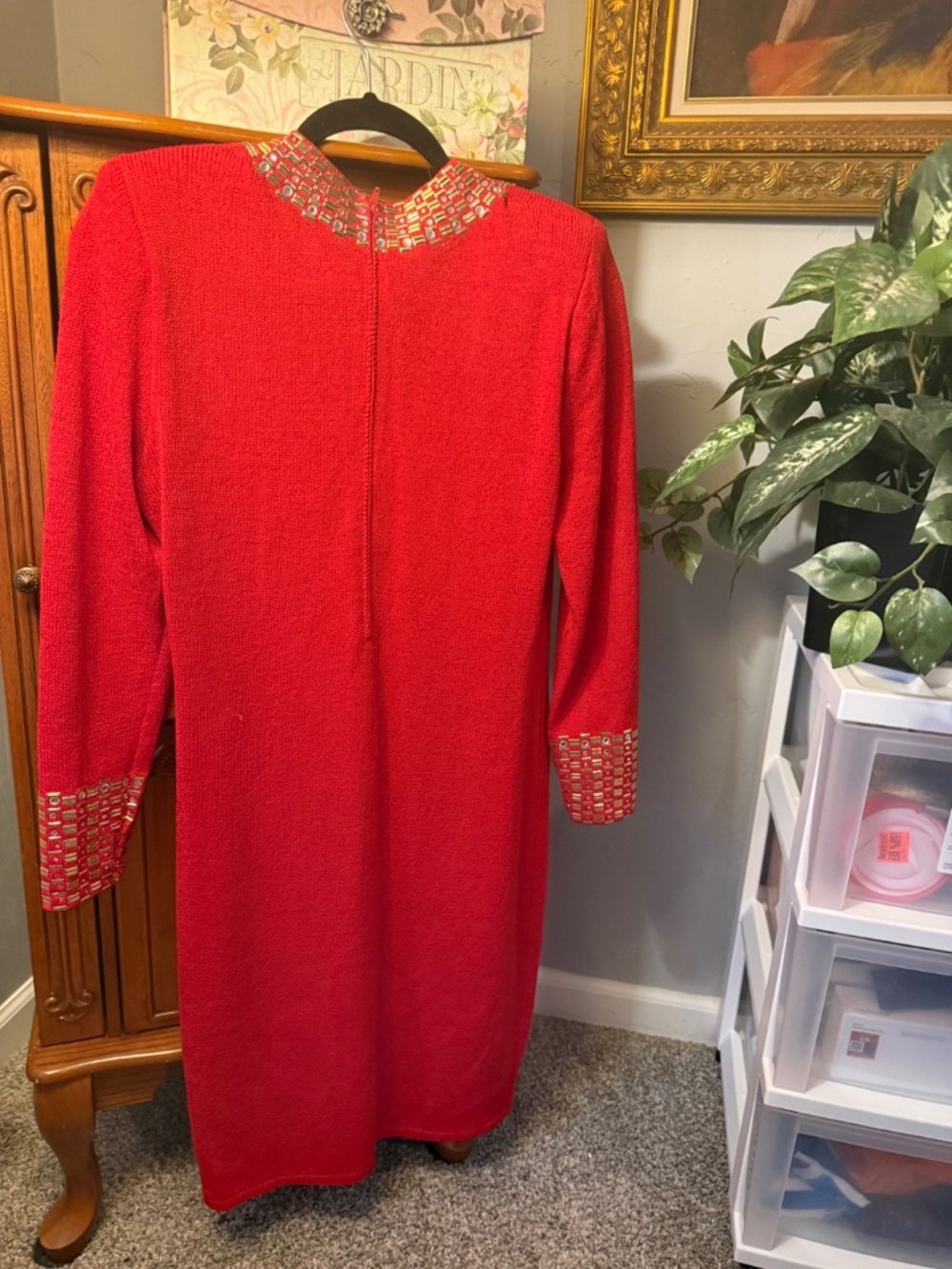Stunning St. John Vintage Shift Dress - Picture 9 of 9
